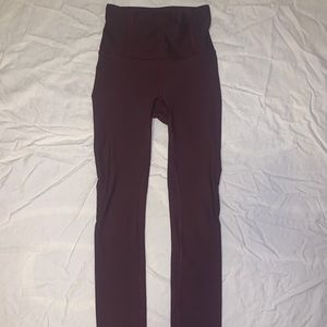 Lululemon leggings, workout, comfortable, size:2